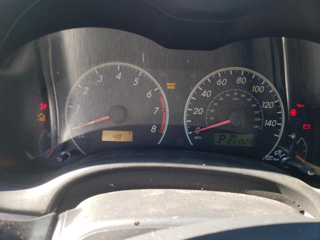 JTDBU4EE9B9133704 - 2011 TOYOTA COROLLA BASE GRAY photo 9