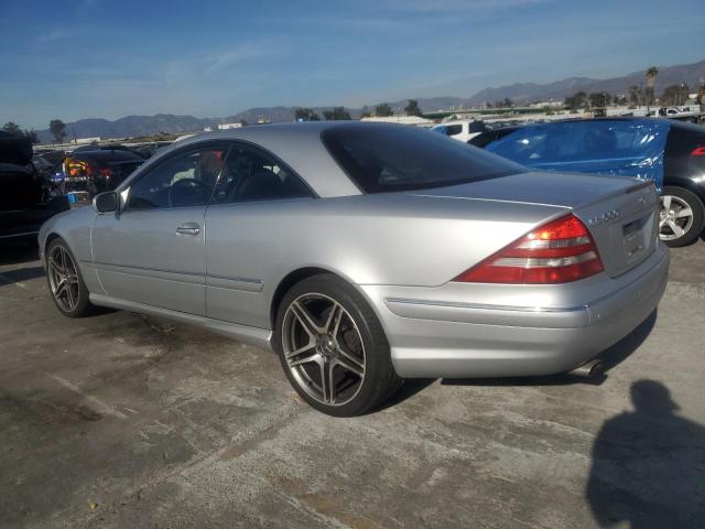 WDBPJ75J32A024827 - 2002 MERCEDES-BENZ CL 500 SILVER photo 2