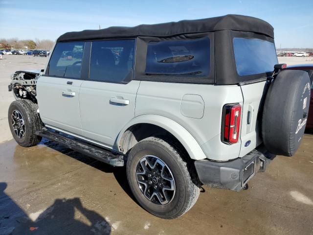 1FMDE5DH2MLB04800 - 2021 FORD BRONCO BASE GRAY photo 2