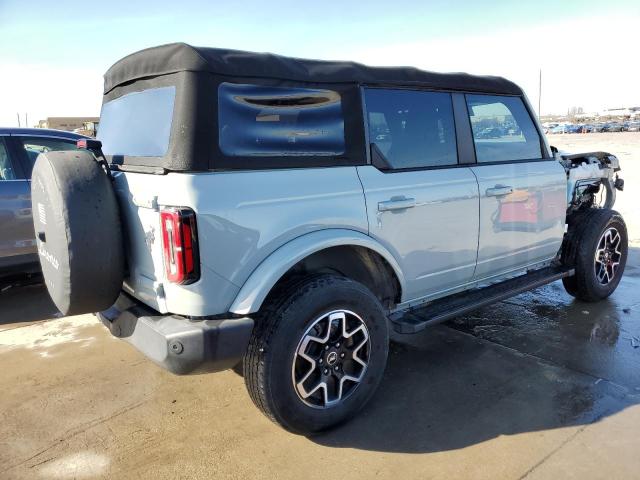 1FMDE5DH2MLB04800 - 2021 FORD BRONCO BASE GRAY photo 3