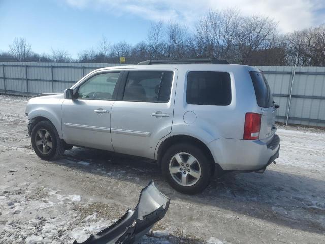 5FNYF4H59BB037755 - 2011 HONDA PILOT EXL SILVER photo 2