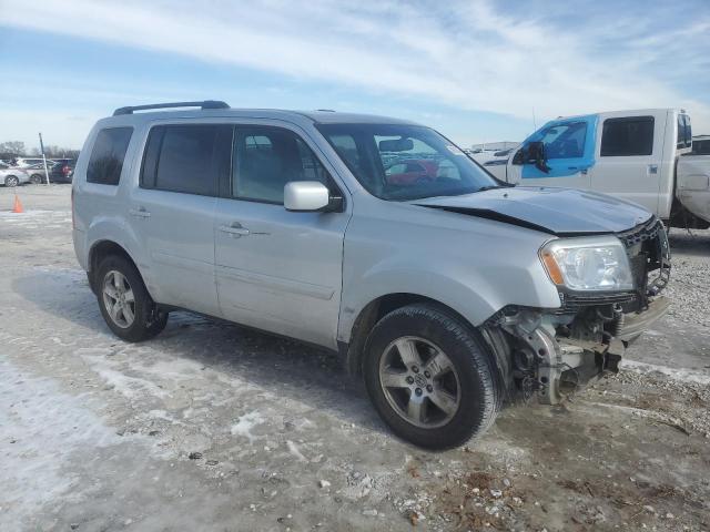 5FNYF4H59BB037755 - 2011 HONDA PILOT EXL SILVER photo 4