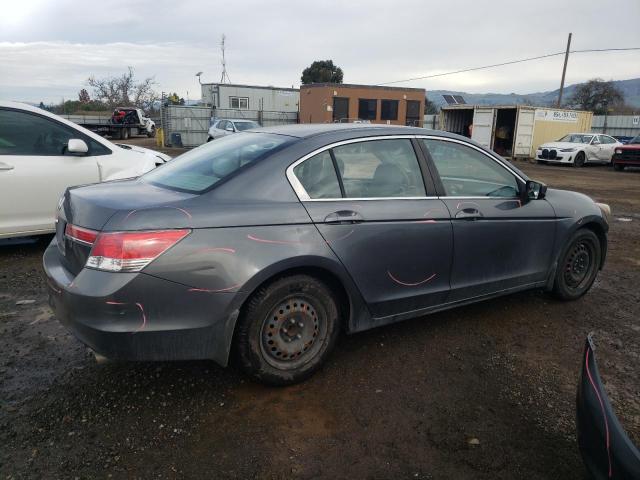 1HGCP2F34BA062280 - 2011 HONDA ACCORD LX GRAY photo 3