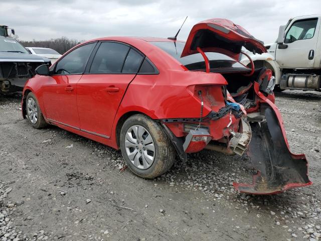 1G1PA5SH9E7193123 - 2014 CHEVROLET CRUZE LS RED photo 2