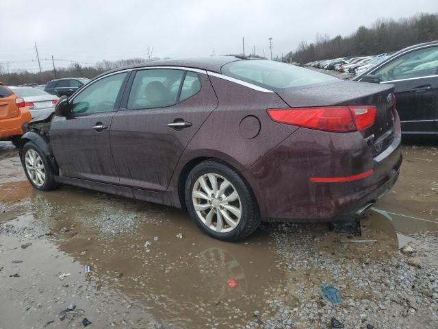 5XXGN4A7XFG360838 - 2015 KIA OPTIMA EX BURGUNDY photo 2