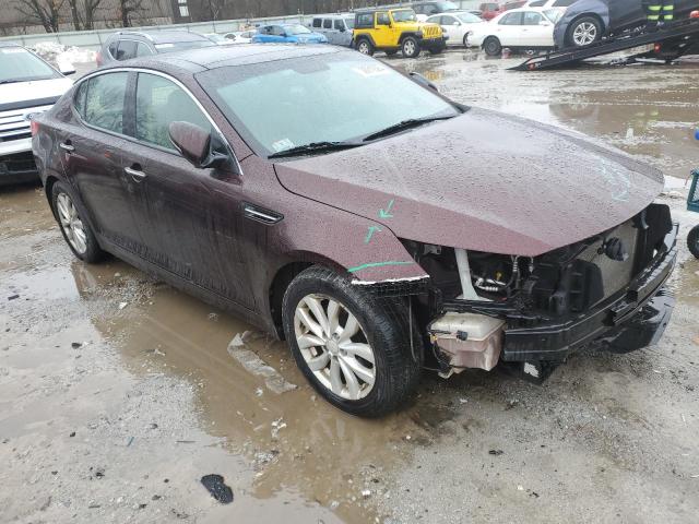 5XXGN4A7XFG360838 - 2015 KIA OPTIMA EX BURGUNDY photo 4