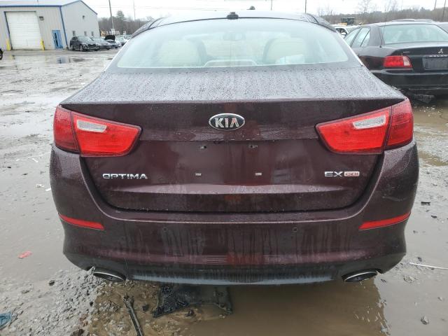 5XXGN4A7XFG360838 - 2015 KIA OPTIMA EX BURGUNDY photo 6