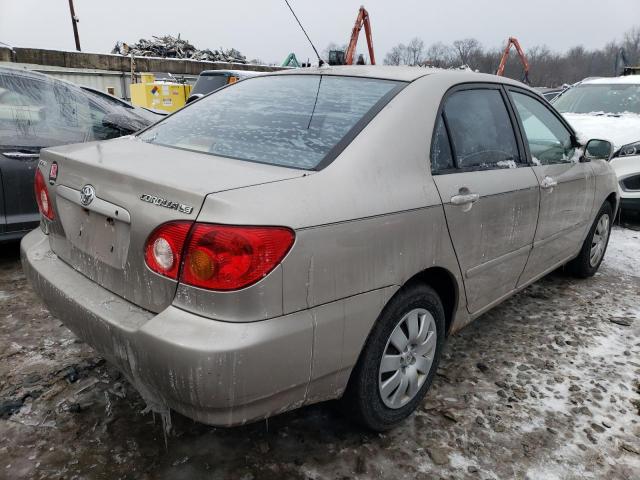 1NXBR32E03Z185684 - 2003 TOYOTA COROLLA CE BROWN photo 3