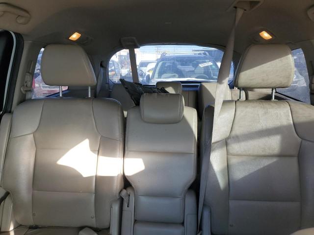 5FNRL5H69DB089014 - 2013 HONDA ODYSSEY EXL WHITE photo 10