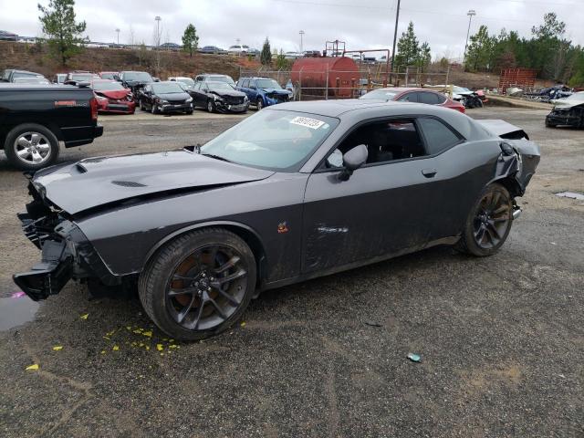 2C3CDZFJ7NH156470 - 2022 DODGE CHALLENGER R/T SCAT PACK GRAY photo 1