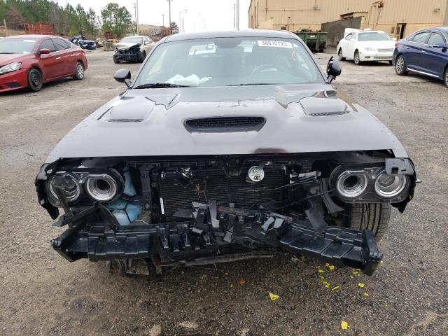 2C3CDZFJ7NH156470 - 2022 DODGE CHALLENGER R/T SCAT PACK GRAY photo 5