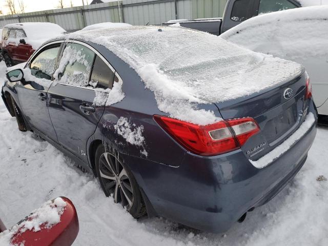 4S3BNAL69F3012154 - 2015 SUBARU LEGACY 2.5I LIMITED BLUE photo 2