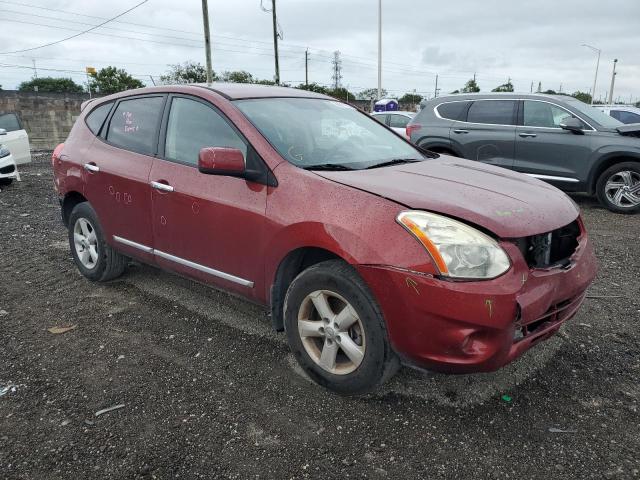 JN8AS5MT6DW000768 - 2013 NISSAN ROGUE S BURGUNDY photo 4