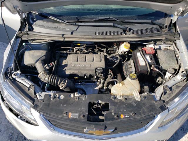 1G1JD5SB0K4135732 - 2019 CHEVROLET SONIC LT SILVER photo 11