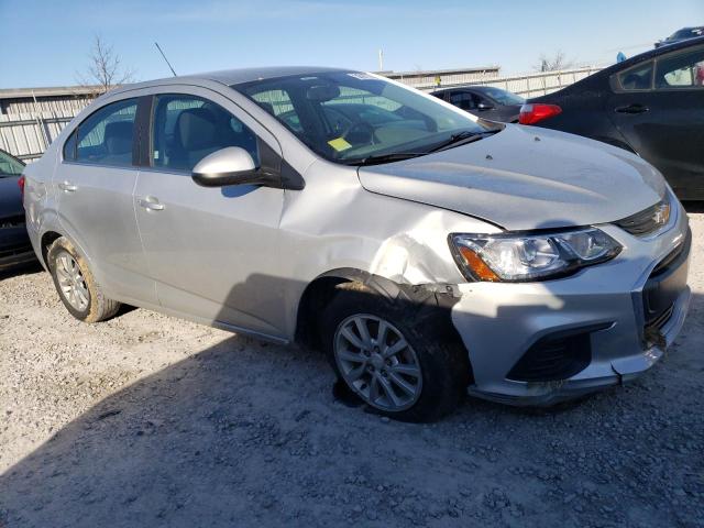 1G1JD5SB0K4135732 - 2019 CHEVROLET SONIC LT SILVER photo 4