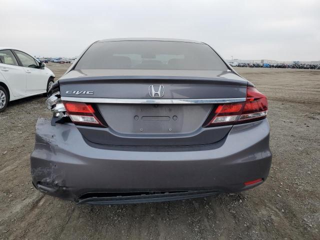 19XFB2F82EE083426 - 2014 HONDA CIVIC EX GRAY photo 6