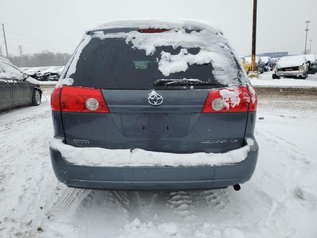 5TDZK23C87S060845 - 2007 TOYOTA SIENNA CE GRAY photo 6