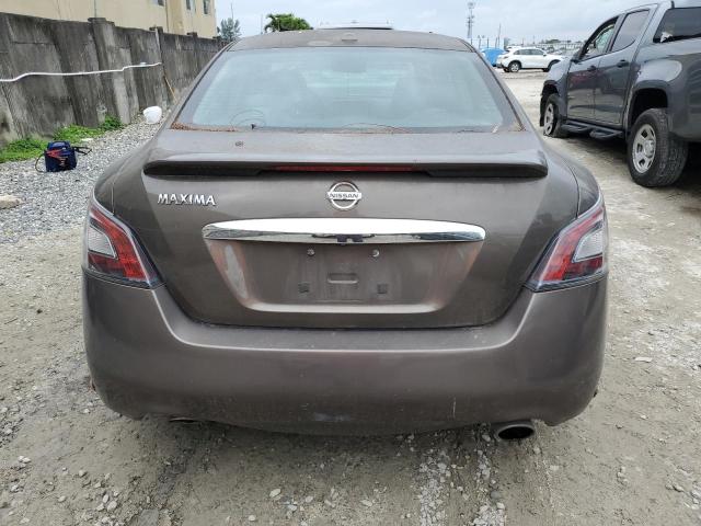 1N4AA5AP9CC810309 - 2012 NISSAN MAXIMA S BROWN photo 6