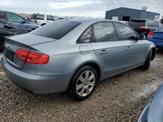 WAULF78K59N076689 - 2009 AUDI A4 2.0T QUATTRO SILVER photo 3