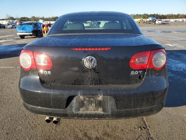 WVWBA71F48V051758 - 2008 VOLKSWAGEN EOS TURBO BLACK photo 6