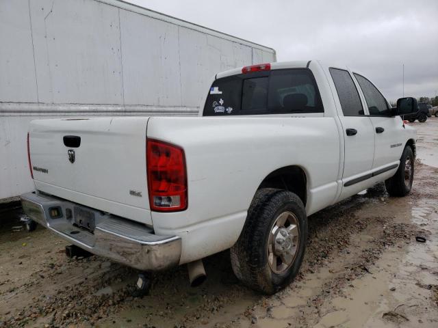 3D7KR28C85G735732 - 2005 DODGE RAM 2500 ST WHITE photo 3