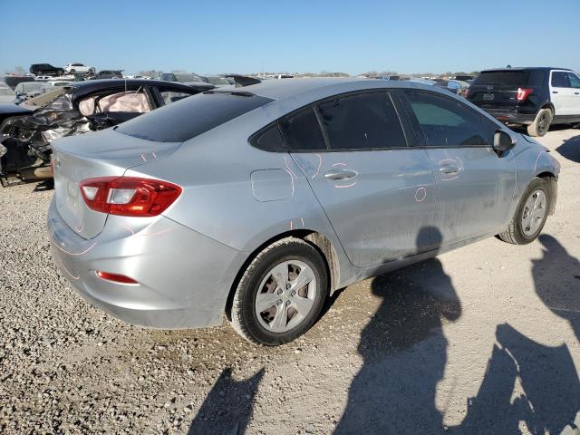 1G1BC5SM2H7162186 - 2017 CHEVROLET CRUZE LS SILVER photo 3