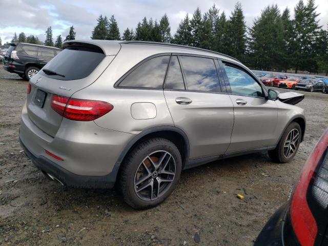 WDC0G4KBXKV174921 - 2019 MERCEDES-BENZ GLC 300 4MATIC SILVER photo 3