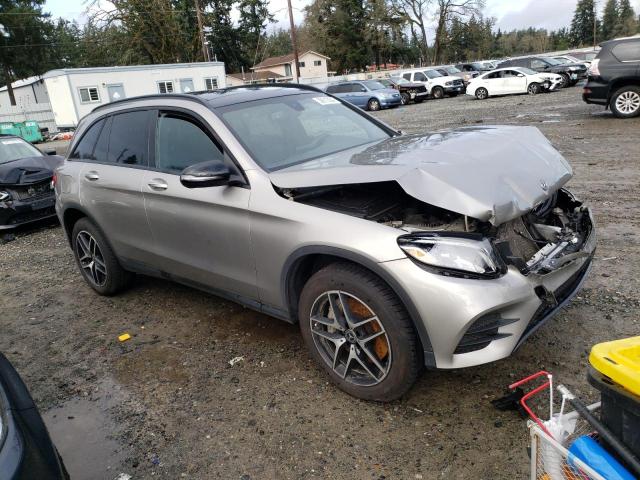 WDC0G4KBXKV174921 - 2019 MERCEDES-BENZ GLC 300 4MATIC SILVER photo 4