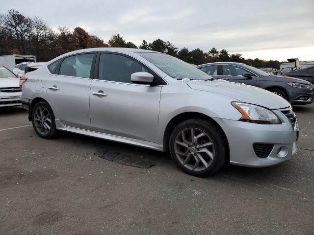 3N1AB7AP4EY220888 - 2014 NISSAN SENTRA S SILVER photo 4