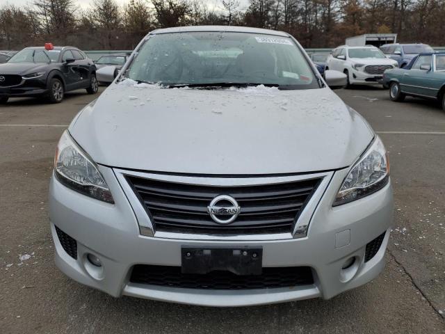 3N1AB7AP4EY220888 - 2014 NISSAN SENTRA S SILVER photo 5