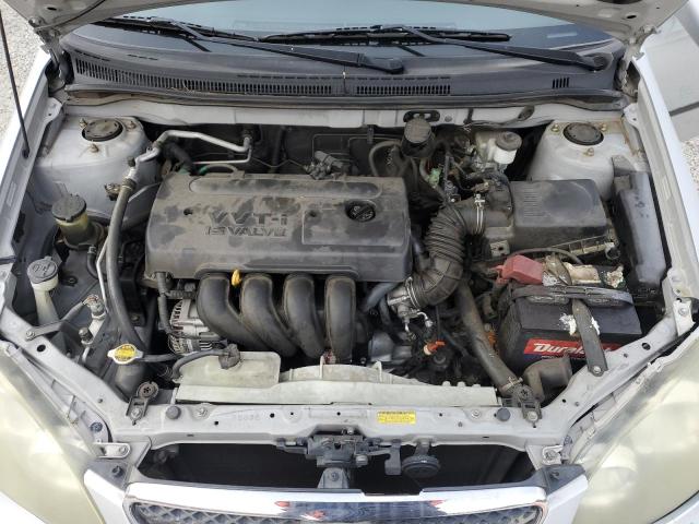 1NXBR32E55Z512941 - 2005 TOYOTA COROLLA CE SILVER photo 11