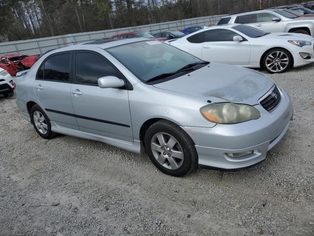 1NXBR32E55Z512941 - 2005 TOYOTA COROLLA CE SILVER photo 4