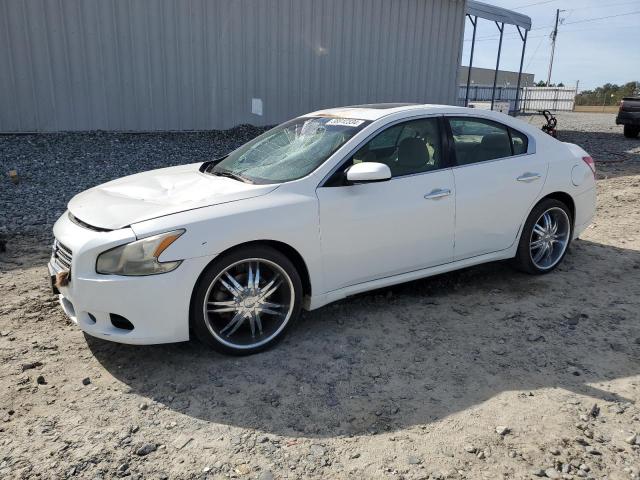 1N4AA51E79C859208 - 2009 NISSAN MAXIMA S WHITE photo 1