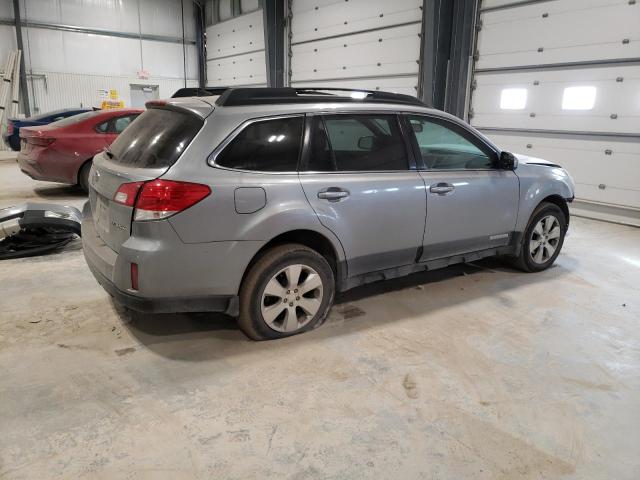 4S4BRELCXB2379884 - 2011 SUBARU OUTBACK 3.6R LIMITED SILVER photo 3