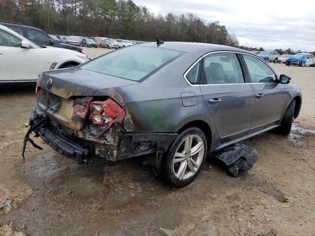 1VWCV7A34FC031644 - 2015 VOLKSWAGEN PASSAT SEL GRAY photo 3