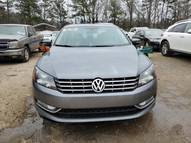 1VWCV7A34FC031644 - 2015 VOLKSWAGEN PASSAT SEL GRAY photo 5