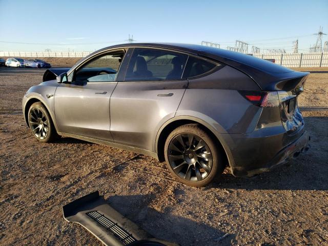 7SAYGDEE5NF407852 - 2022 TESLA MODEL Y GRAY photo 2