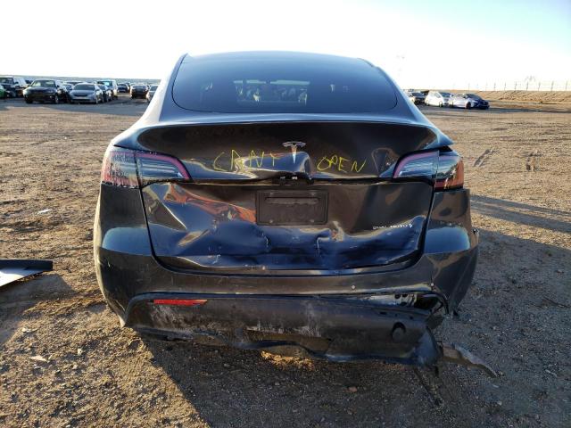 7SAYGDEE5NF407852 - 2022 TESLA MODEL Y GRAY photo 6