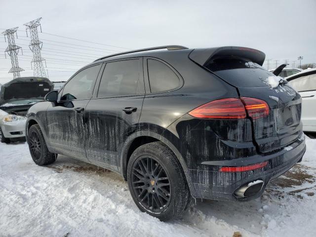 WP1AA2A29GLA02768 - 2016 PORSCHE CAYENNE BLACK photo 2