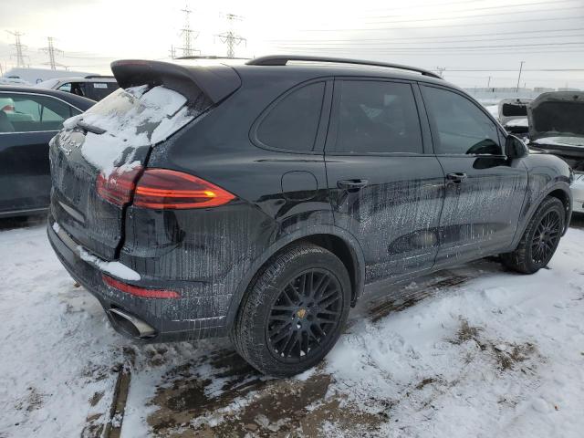 WP1AA2A29GLA02768 - 2016 PORSCHE CAYENNE BLACK photo 3