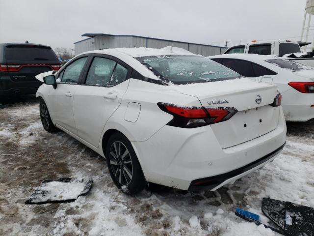 3N1CN8EV9ML869032 - 2021 NISSAN VERSA SV WHITE photo 2