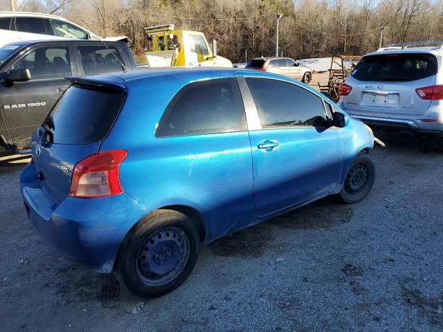 JTDJT923075092246 - 2007 TOYOTA YARIS BLUE photo 3