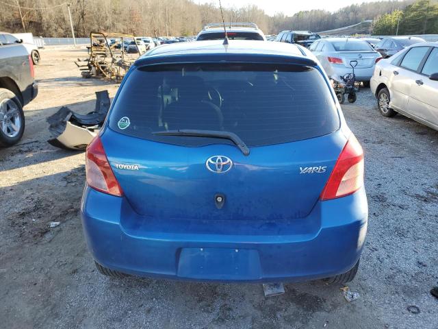 JTDJT923075092246 - 2007 TOYOTA YARIS BLUE photo 6