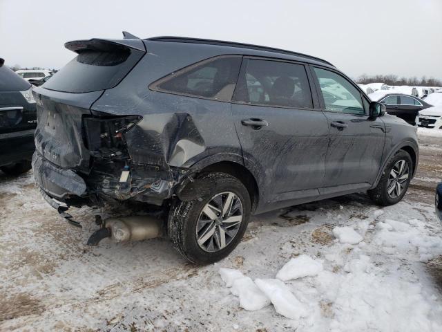 5XYRH4LFXNG122762 - 2022 KIA SORENTO EX GRAY photo 3