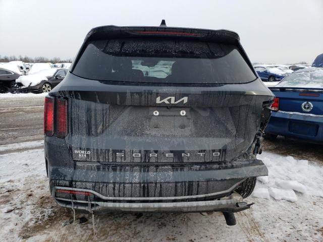 5XYRH4LFXNG122762 - 2022 KIA SORENTO EX GRAY photo 6