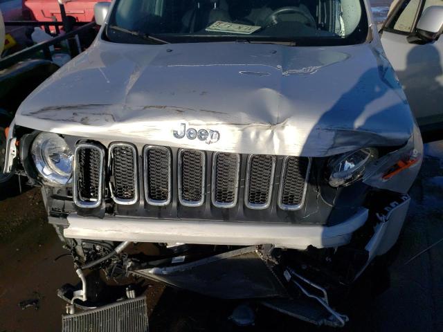 ZACCJBBB0HPF33329 - 2017 JEEP RENEGADE LATITUDE SILVER photo 12