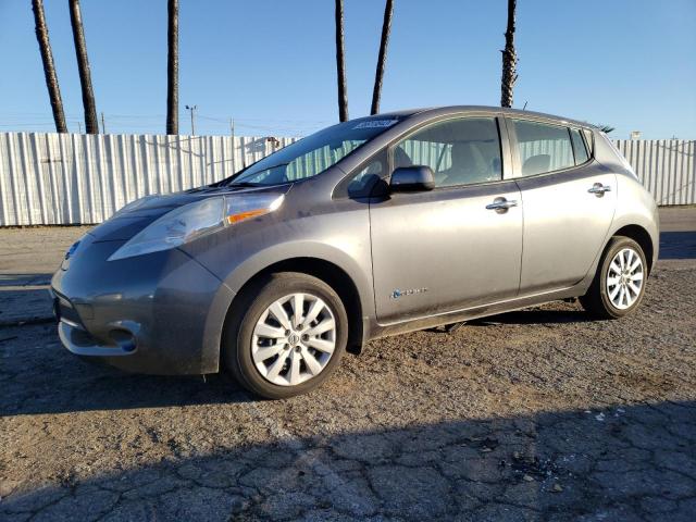 1N4AZ0CPXFC313640 - 2015 NISSAN LEAF S GRAY photo 1