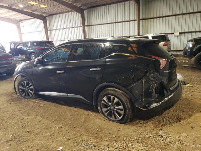 5N1AZ2MG8FN217722 - 2015 NISSAN MURANO S BLACK photo 2