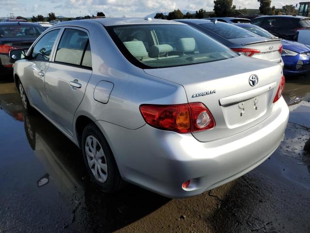 JTDBL40E79J017713 - 2009 TOYOTA COROLLA BASE 银色 照片 2
