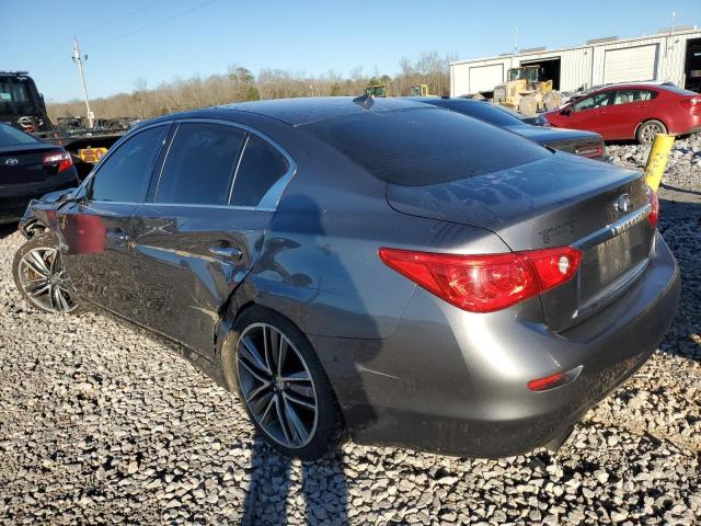 JN1EV7AP9GM304106 - 2016 INFINITI Q50 PREMIUM GRAY photo 2